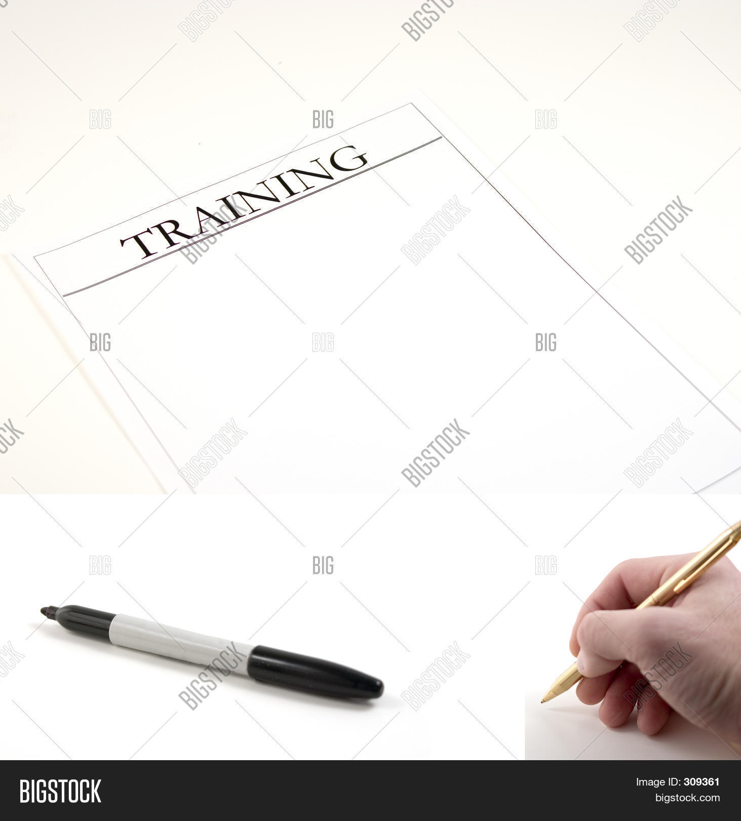 Training Paper - ( Image & Photo (Free Trial) | Bigstock