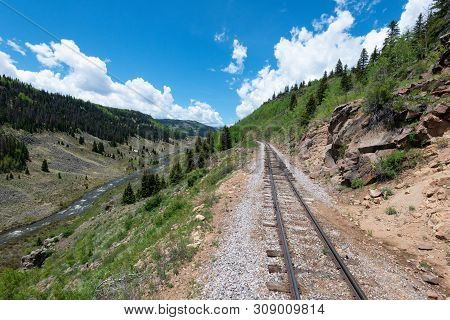 Railway And Creek