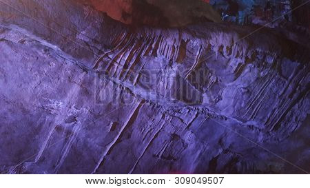 Colorful Borra Caves In The Araku Valley Formed Naturally