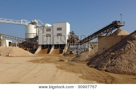 Industrielle cementfabrik