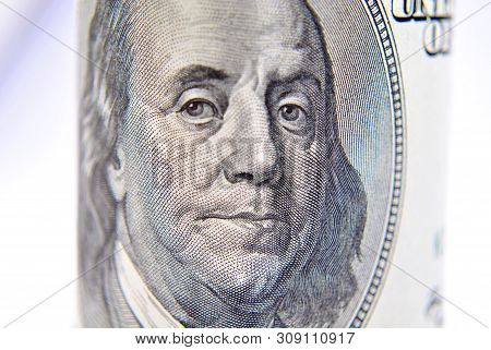 Close Up Currency Of The United States Of America