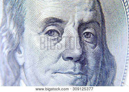 Close Up Currency Of The United States Of America