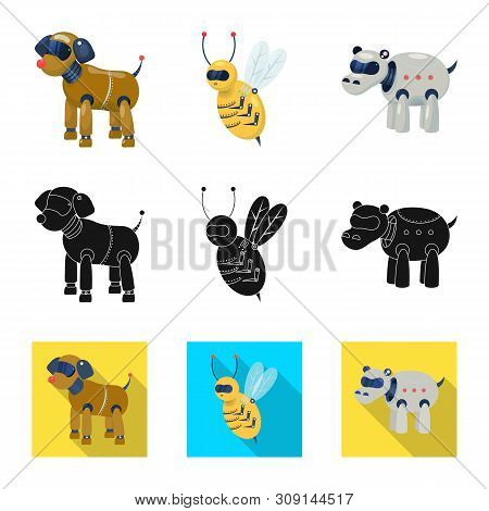 Vector Illustration Of Toy And Science Icon. Set Of Toy And Toy Vector Icon For Stock.