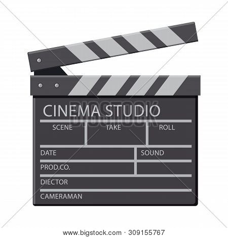 Isolated Object Of Cinema And Theater Sign. Set Of Cinema And Entertainment Stock Vector Illustratio