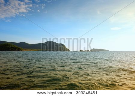 Samaesarn Island In Evening Sunset View ,chong Samaesarn Is A Popular Tourist Destination Thailand.