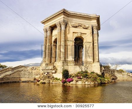 ARC De Triomphe, v zahradě Peyrou, Montpellier