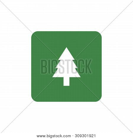 Forestation Symbol Icon Vector Illustration. Graphic Design