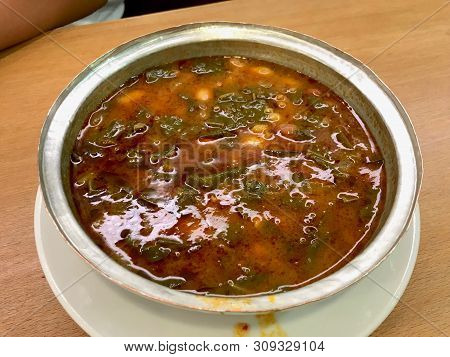 Black Cabbage Or Kale Soup / Turkish Kara Lahana Corbasi