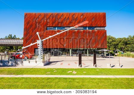 Bremen, Germany - July 06, 2018: The Universum Bremen Is A Science Museum In Bremen City, Germany