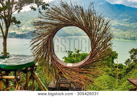Twin Lake Is Located In Sukasada Village, Buleleng Regency Bali.