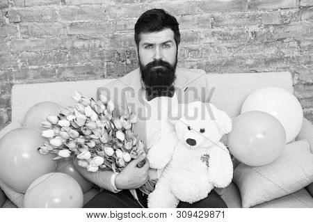 The Quickest Way To Show You Care. Love Spring. International Spring Holiday. Spring Gift. Bearded M