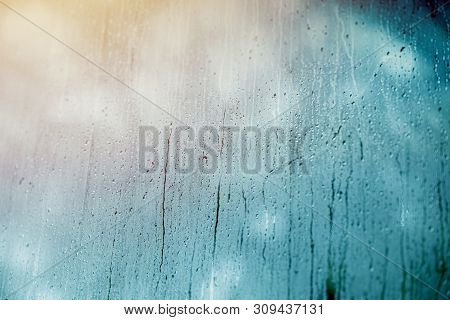 Glass Windows Wet Moist Humid Cool Chill Color Tone