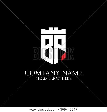 Bp Initial Shield Logo Design Inspiration, Crown Royal Logo Vector - Easy To Used For Your Logo