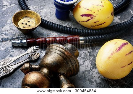 Turkish Shisha With Pepino Tobacco