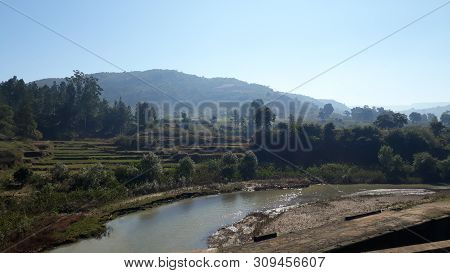 Beautiful Scenery Of Araku Valley, Visakhapatnam District