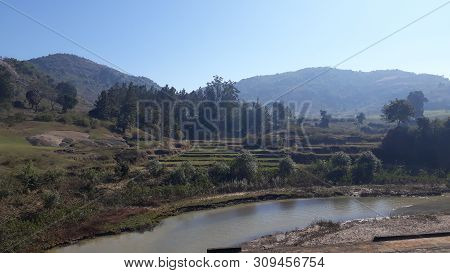 Beautiful Scenery Of Araku Valley, Visakhapatnam District