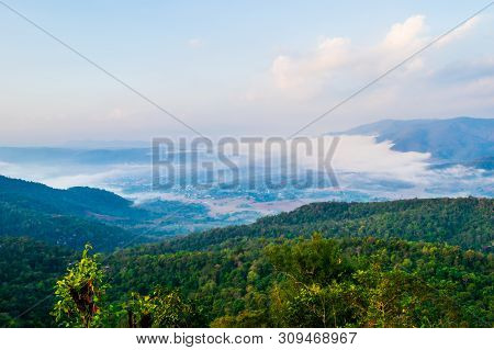 The Iconic View Of The Camping Point On Top Of The Mountain At Phu Taopong, The Unseen Destination O