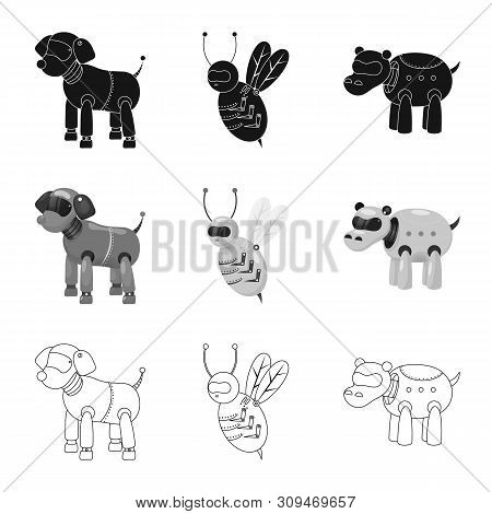 Vector Design Of Toy And Science Icon. Set Of Toy And Toy Vector Icon For Stock.
