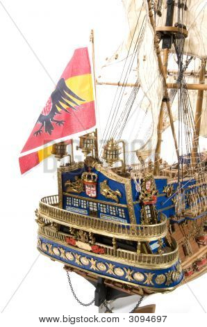 Detalje spanske Galleon