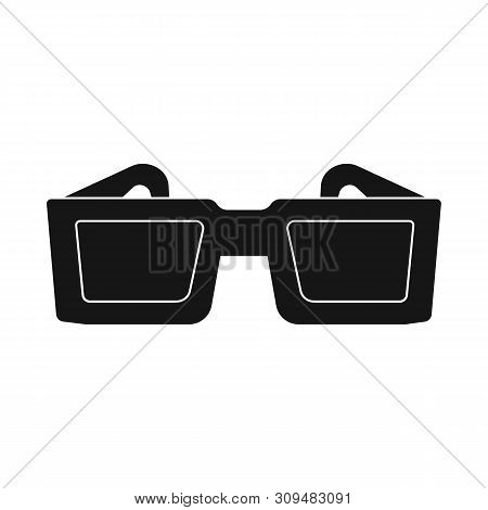 Vector Illustration Of Session And Viewing Sign. Set Of Session And Theater Stock Symbol For Web.