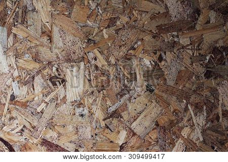 Background, Texture - Surface Of Rough Chipboard Close-up