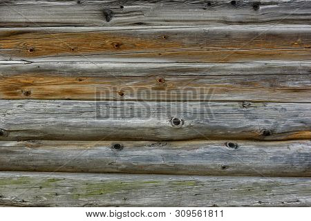 Old, Grunge Wooden Wall Used As Background