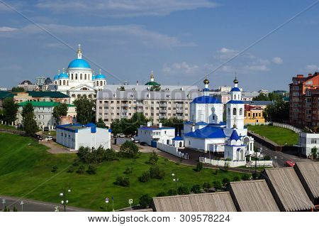 Church Of The Holy Great Martyr Paraskeva Friday In The Center Of Kazan.