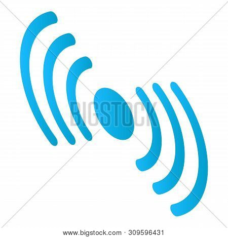 Wifi Signal Icon. Isometric Of Wifi Signal Vector Icon For Web Design Isolated On White Background