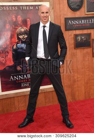 LOS ANGELES - JUN 20:  Douglas Tait arrives to the 'Annabelle Comes Home' World Premiere  on June 20, 2019 in Hollywood, CA