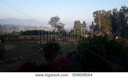 Beautiful View Of Araku Valley In The Morning