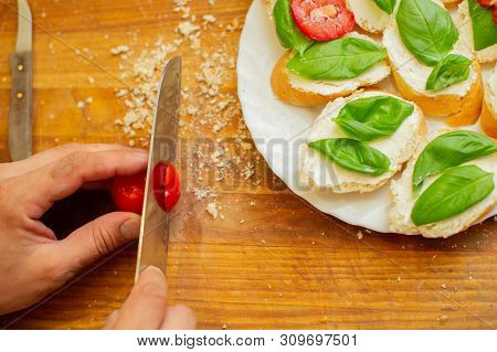 Cook Spreads Cottage Image Photo Free Trial Bigstock