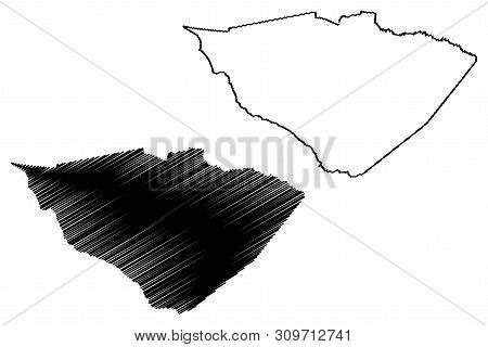 Pastaza Province (republic Of Ecuador, Provinces Of Ecuador) Map Vector Illustration, Scribble Sketc