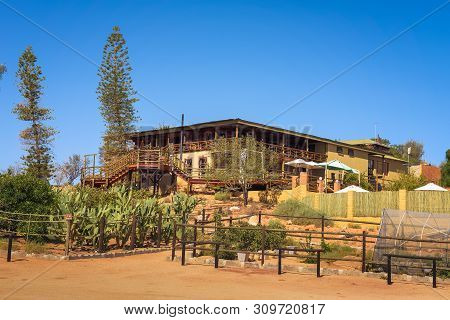 Klein Aus, Namibia - March 27, 2019 : Klein-aus Vista Lodge And Restaurant Located In The Namib Dese