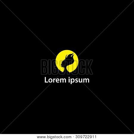 Womens Beauty Salon Vector Logo Design Template