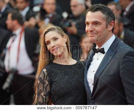 Arnaud Ducret and Claire Francisci  attend the premiere of the movie 