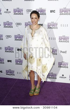 SANTA MONICA, CA - 25 Şubat: Kaui harita Hemmings 2012 adlı Film Independent Spirit Şubatta Ödülleri