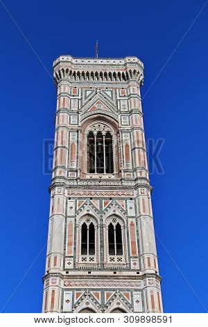 Florence, Italy - August 27, 2018: Florence Cathedral (il Duomo Di Firenze) On August 27, 2018 In Fl