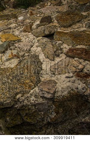 Bratislava, Slovakia: The Texture Of The Stone. Devin Castle