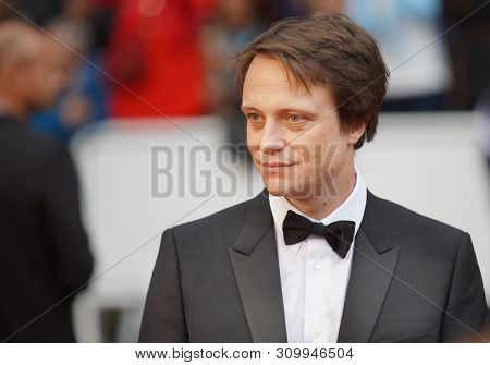 CANNES, FRANCE - MAY 19, 2019:  August Diehl attends the screening of 