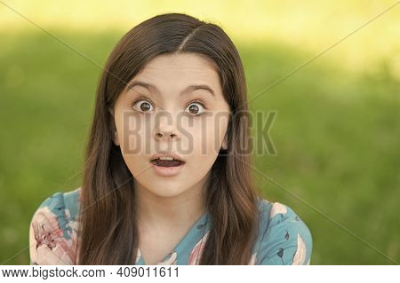 Wow Is In Results. Surprised Look Of Little Child. Childcare And Pediatric Health Care. Skin Care Pr