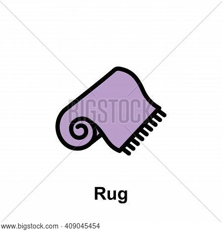 Ramadan Rug Outline Icon. Element Of Ramadan Day Illustration Icon. Signs And Symbols Can Be Used Fo