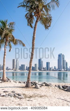 Al Mamzar Beach, Dubai, United Arab Emirates