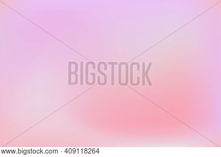 Abstract Gradient Background. Transparent Frame In Glass Morphism Style