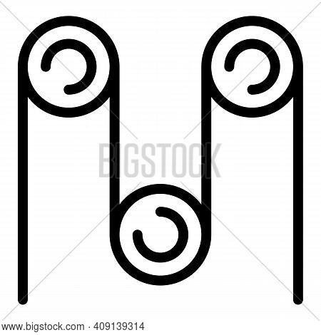Paper And Pulp Icon. Outline Paper And Pulp Vector Icon For Web Design Isolated On White Background