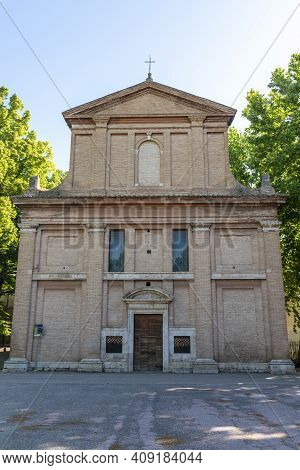 Church Of Carmine Inside The Park The Passegiata Di Terni