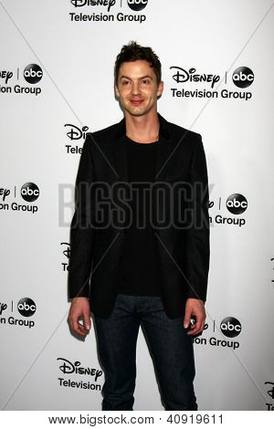 LOS ANGELES - Today: Erik Stocklin beachtet die ABC TCA Winter 2013-Party im Langham Huntington Hot