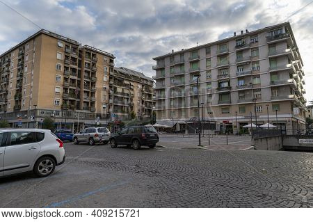 Square Of The Clock In The City Of Terni