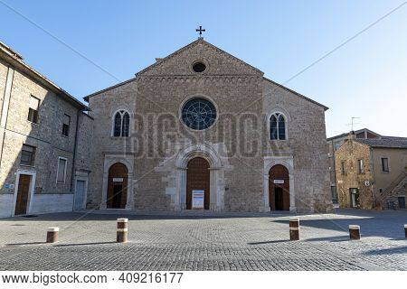 San Francesco Church In Square San Francesco Terni