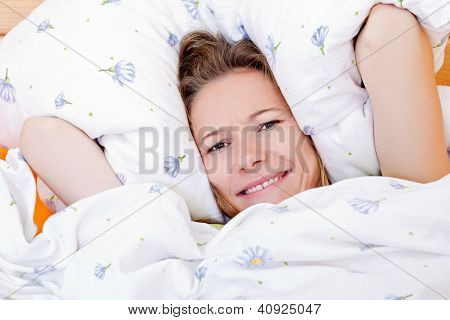 Frau haben SchlafstÃ¶rungen
