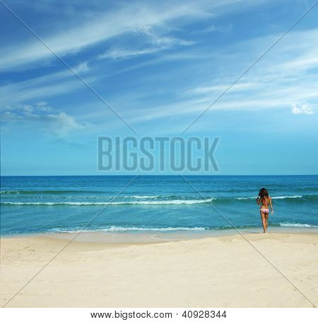 lato plaża
